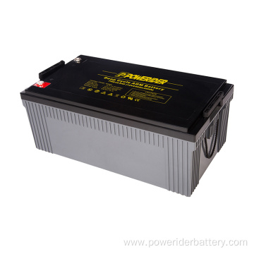 12v 240ah deep cycle lead acid agm battery